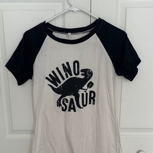 Winosaur Graphic Tee - Black & White